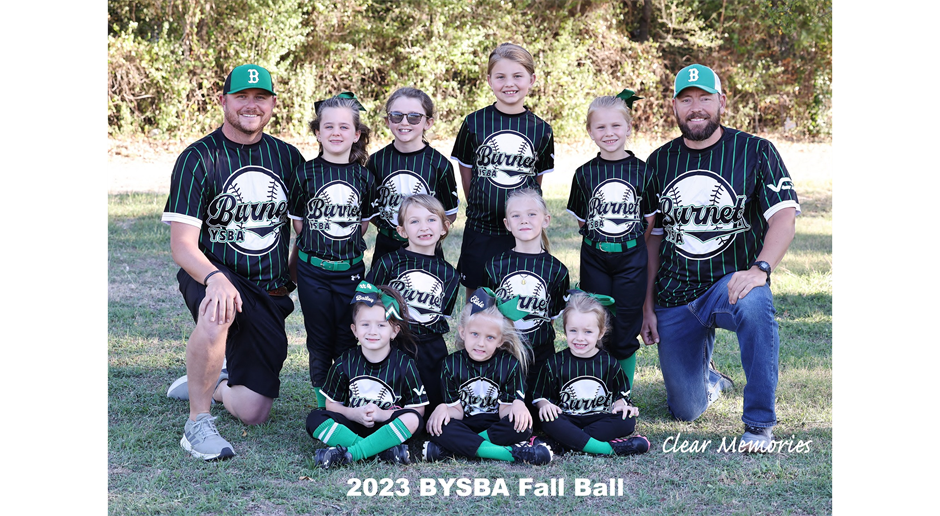 6u Burnet Softball - Fall 2023