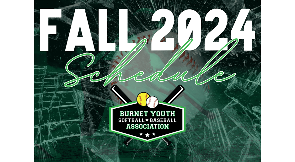 Fall 2024 Schedule