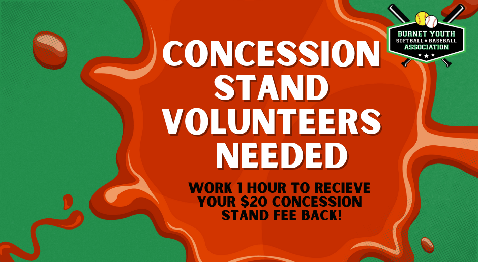 Fall 2024 Concession Stand Sign Ups